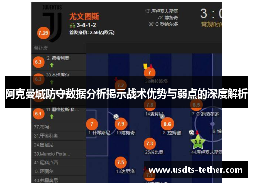 阿克曼城防守数据分析揭示战术优势与弱点的深度解析